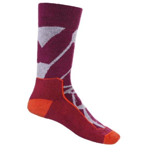 Icebreaker - Women's Hike+ Medium Crew Fractured Landscapes - Chaussettes De Randonnée